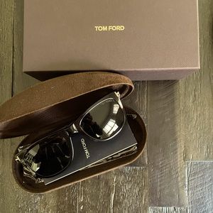 Tom Ford Leo 52mm Polarized Sunglasses